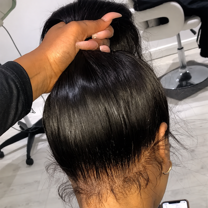 HD Glueless 13x4, 5x5, 360 Bone Straight Glueless Transparent Lace front Human Hair Wigs